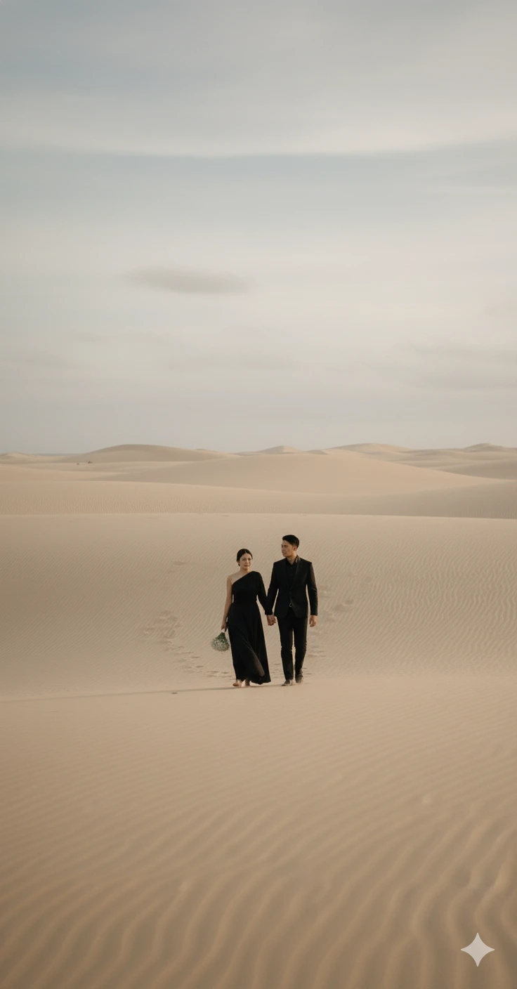 Foto momen lamaran pasangan.