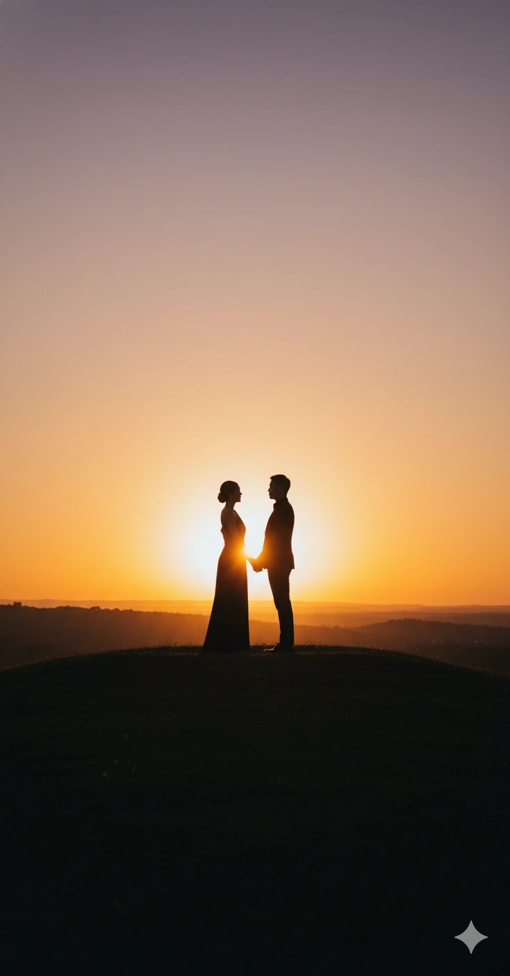 Foto pasangan saat menikmati momen bersama.