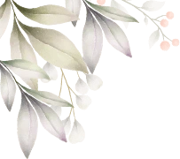 Dekorasi Bunga Sudut Kanan Atas